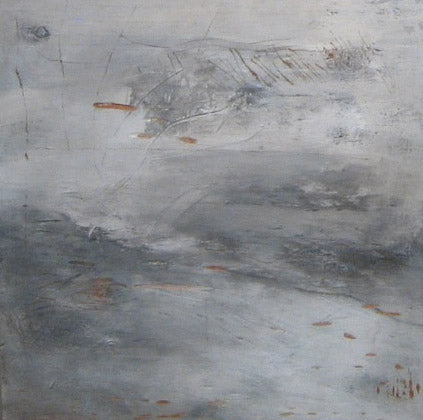 Under Water II, 2006. Mixed media painting on plywood.