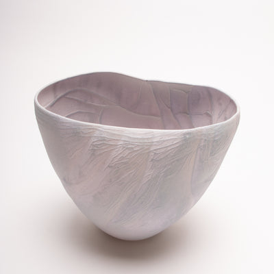 Untitled Vase 2, porcelain vase 18.5l x 15h x 13.5d cm, 2022.