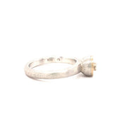 OFFCENTRE DIAMOND RING SIDE