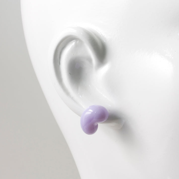 Solid colour Jelly Bean Earrings are available in a variety of delicious flavours. Purple