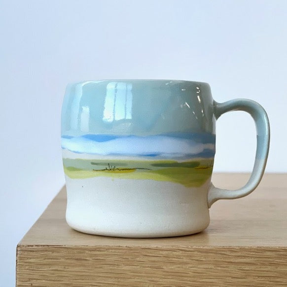 Ceramic landscape mug